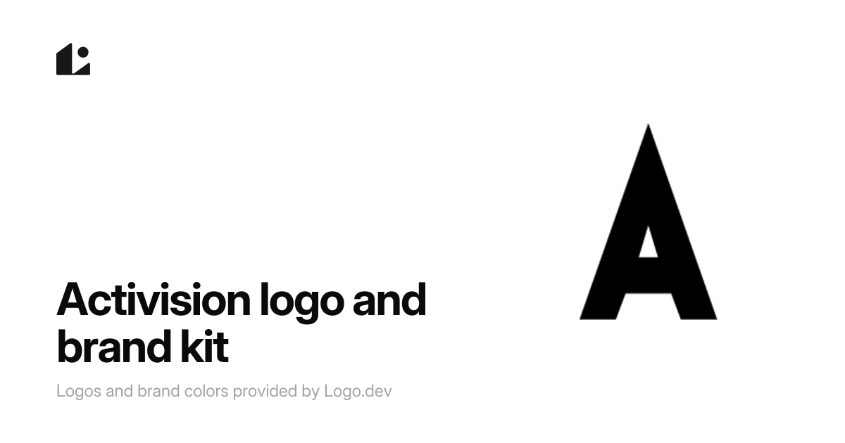 Activision Logo & Brand Kit - SVG, PNG, Vector - Logo.dev