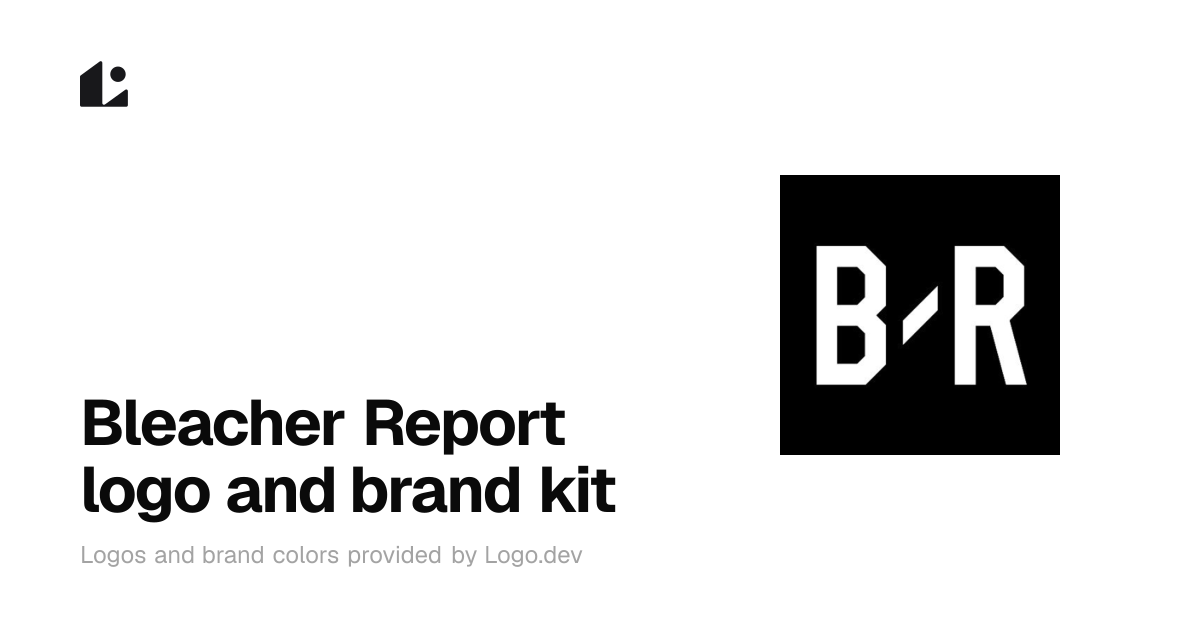 Bleacher Report Logo & Icon, Transparent PNG & SVG