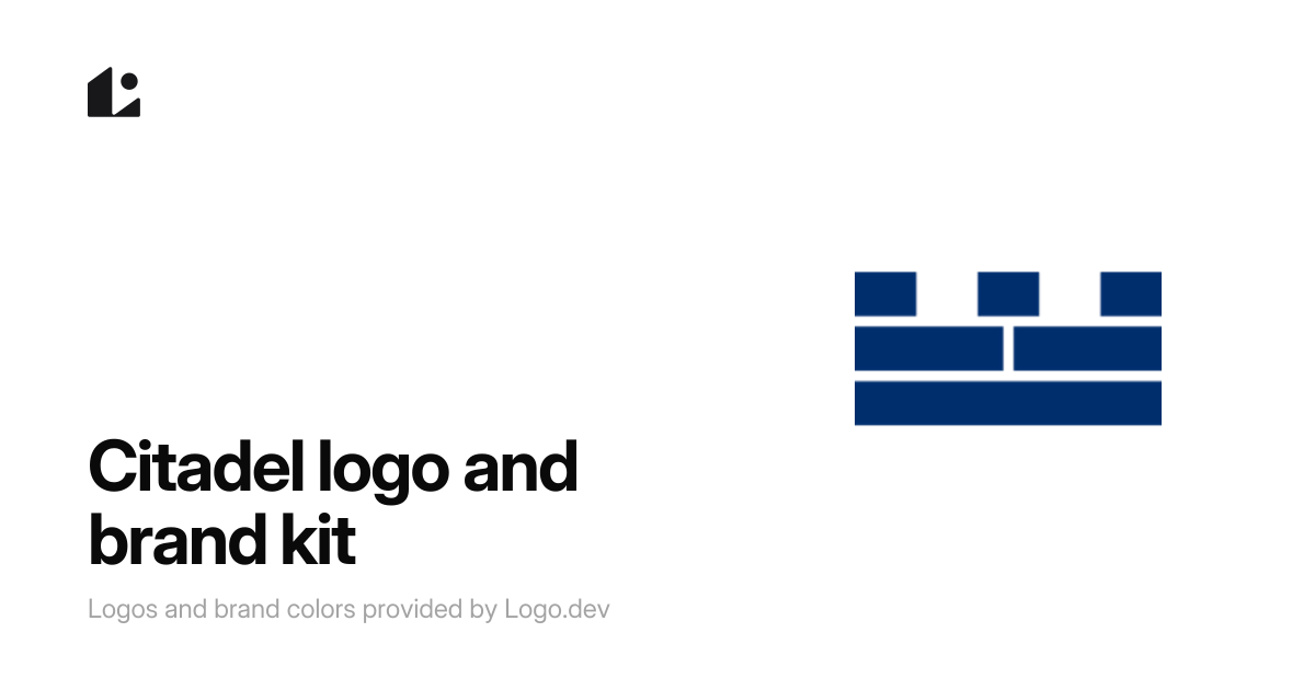 Citadel Logo & Brand Kit - SVG, PNG, Vector - Logo.dev