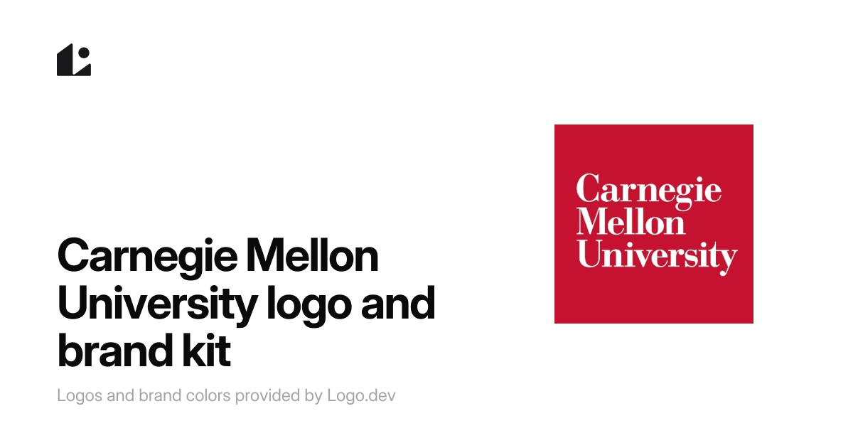 Carnegie Mellon University Logo & Brand Kit - Logo.dev