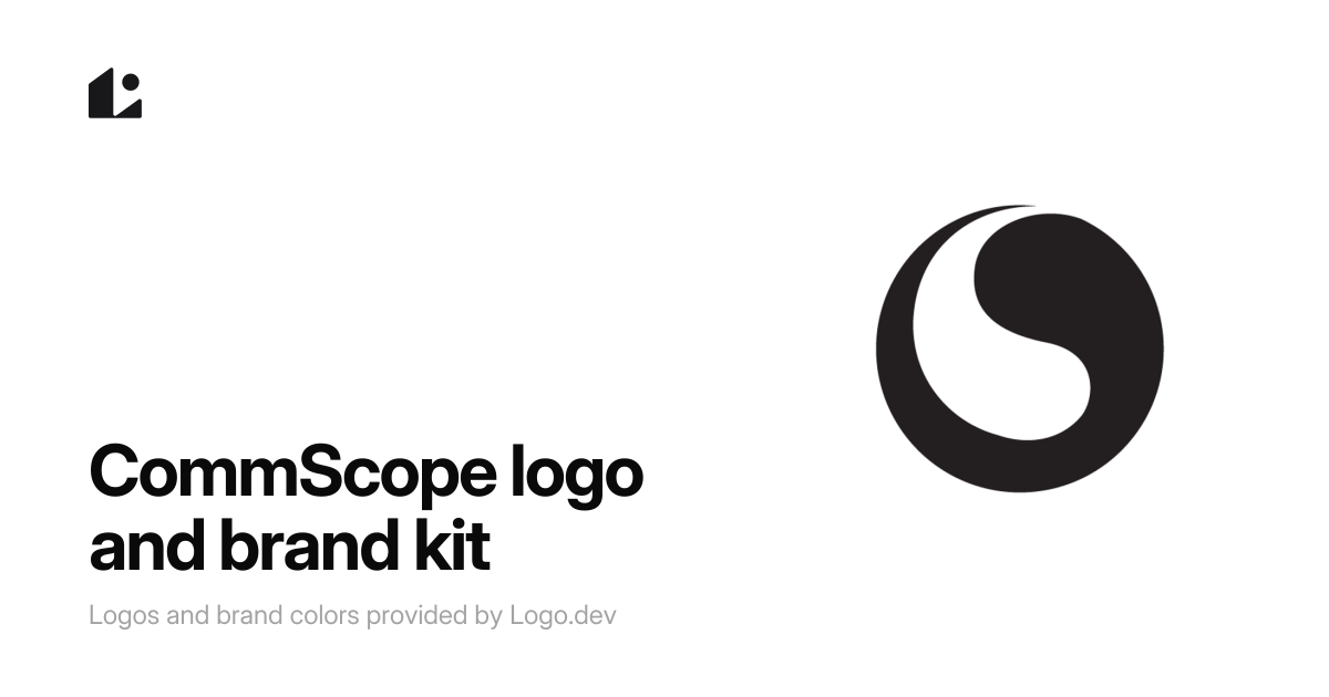 CommScope Logo & Brand Kit - SVG, PNG, Vector - Logo.dev
