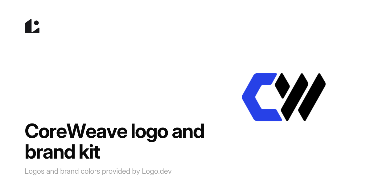 CoreWeave Logo & Brand Kit - SVG, PNG, Vector - Logo.dev