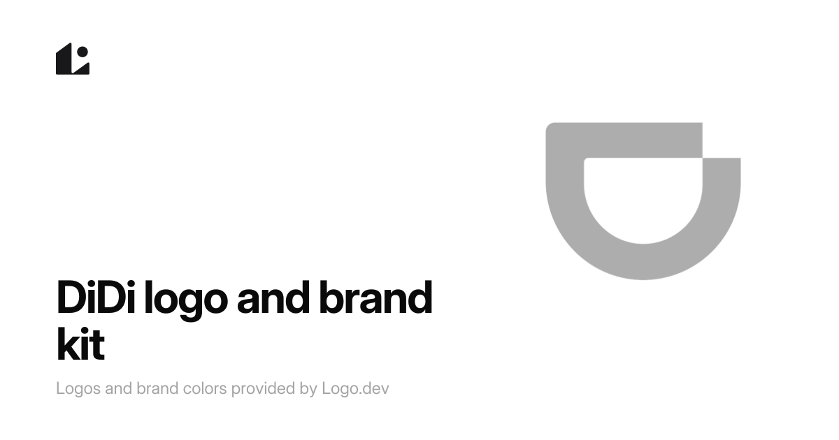 DiDi Logo & Icon, Transparent PNG & SVG, Free Download