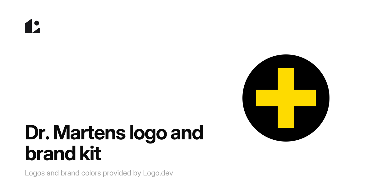 Dr. Martens Logo & Brand Kit - SVG, PNG, Vector - Logo.dev