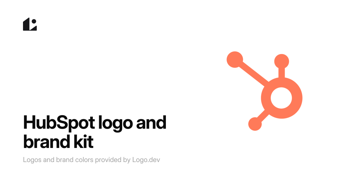 HubSpot Logo & Brand Kit - SVG, PNG, Vector - Logo.dev