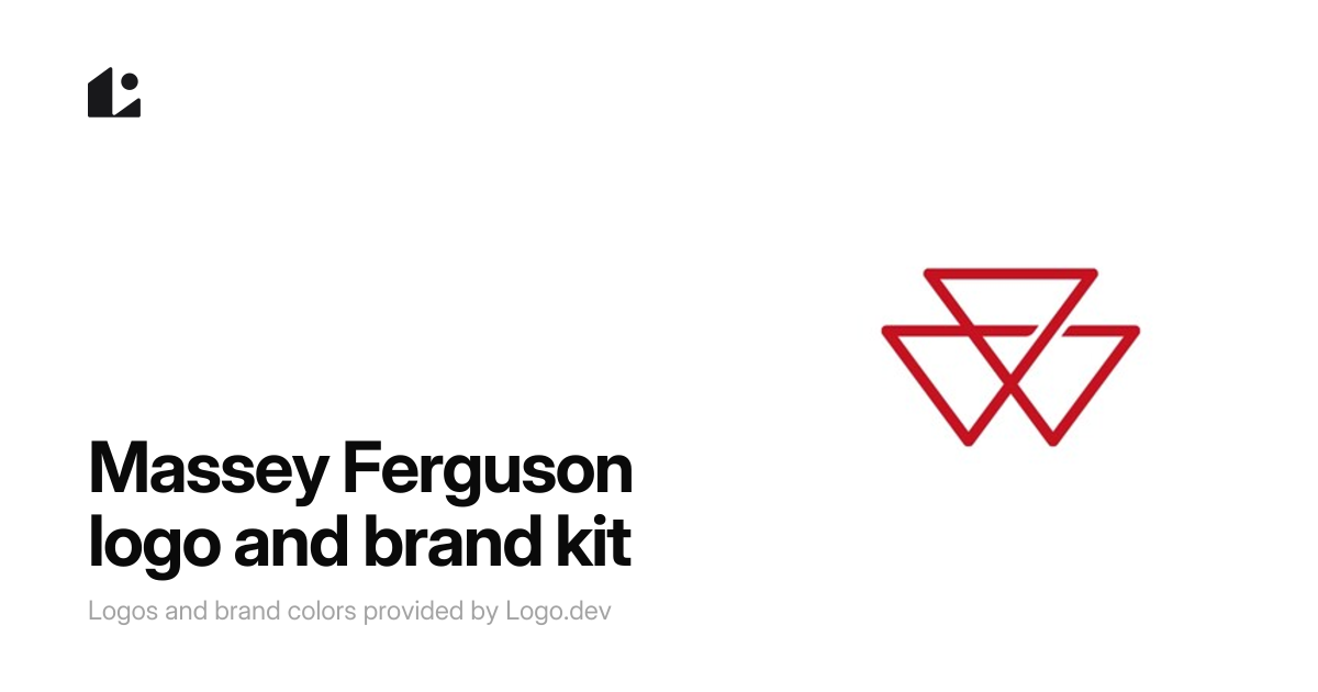 Massey Ferguson Logo & Icon, Transparent PNG & SVG
