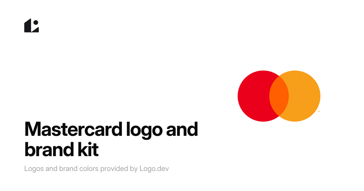Mastercard Logo & Brand Kit - SVG, PNG, Vector - Logo.dev