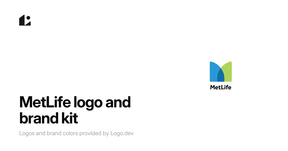 MetLife Logo & Brand Kit - SVG, PNG, Vector - Logo.dev