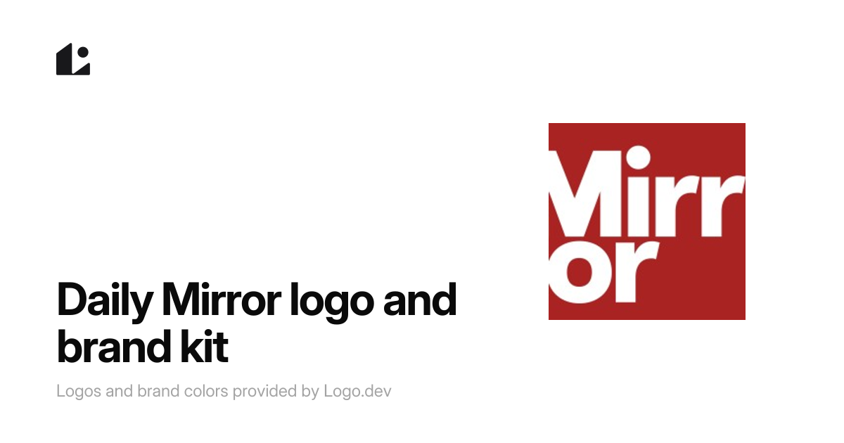 Daily Mirror Logo & Icon, Transparent PNG & SVG