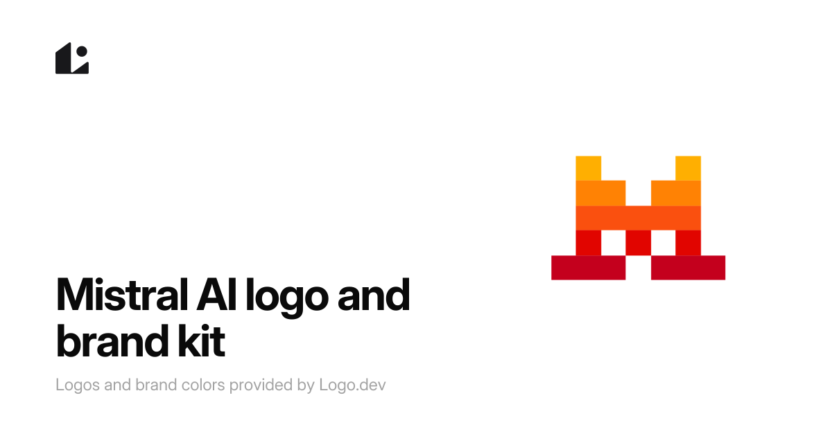 Mistral AI Logo & Brand Kit - SVG, PNG, Vector - Logo.dev