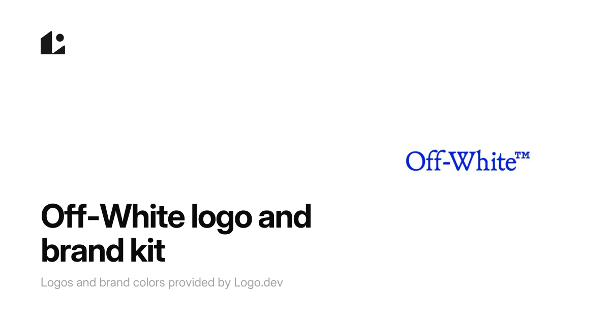 Off-White Logo & Icon, Transparent PNG & SVG, Free Download