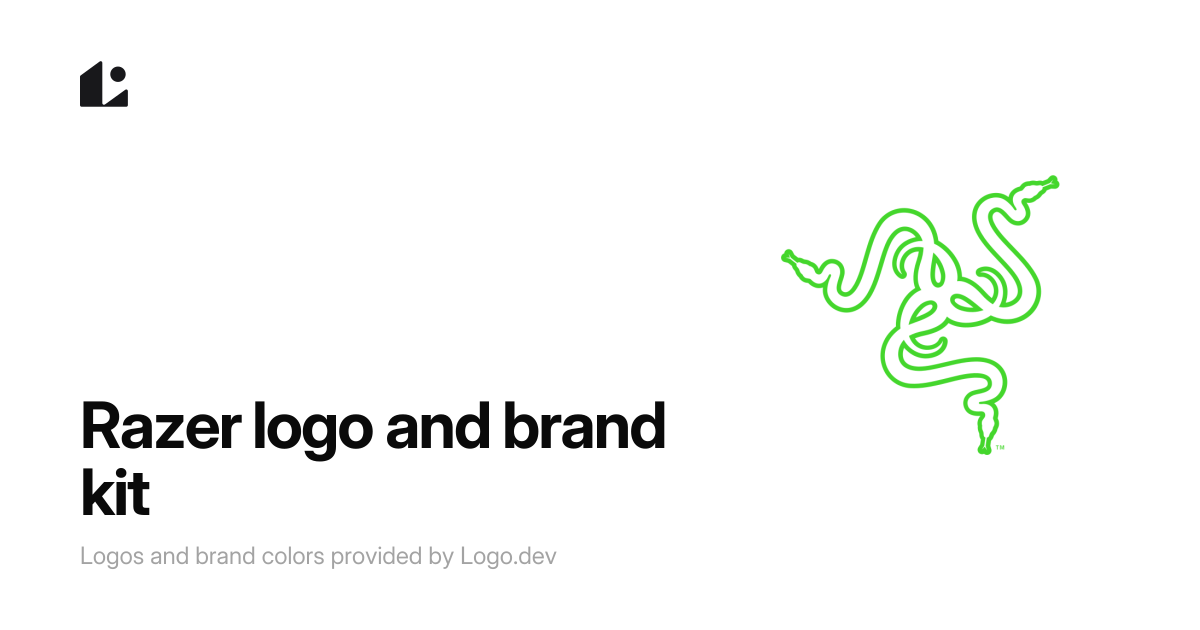 Razer Logo & Brand Kit - SVG, PNG, Vector - Logo.dev