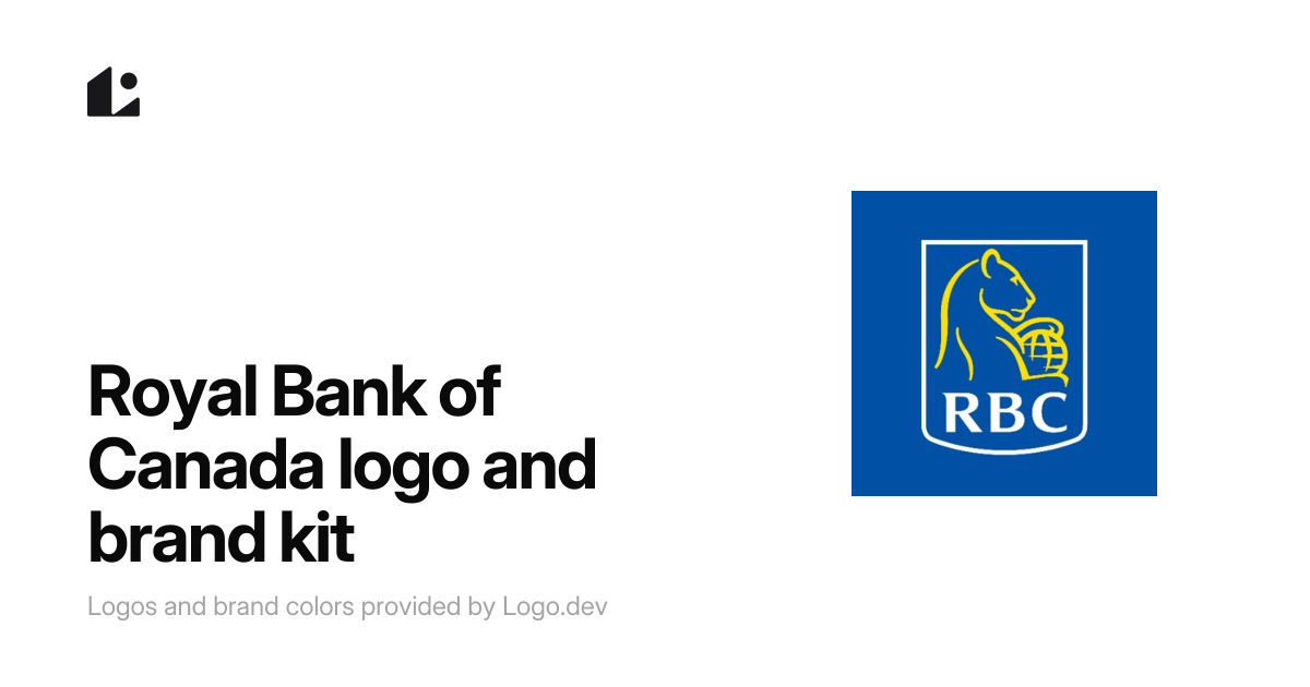 Royal Bank of Canada Logo & Brand Kit - Logo.dev