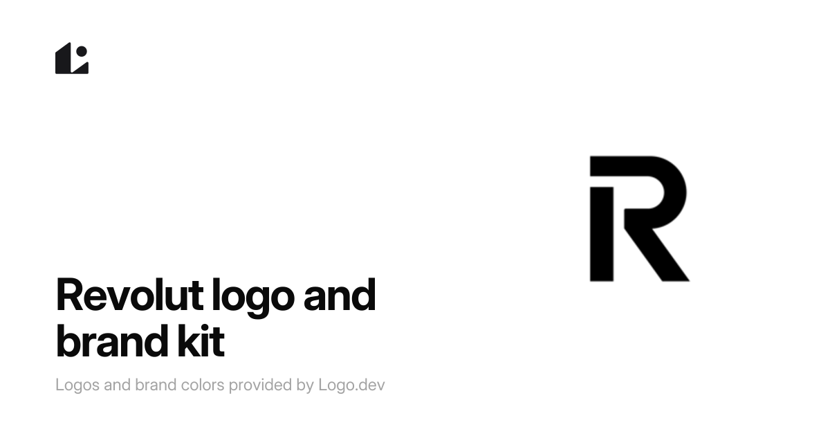Revolut Logo & Brand Kit - SVG, PNG, Vector - Logo.dev