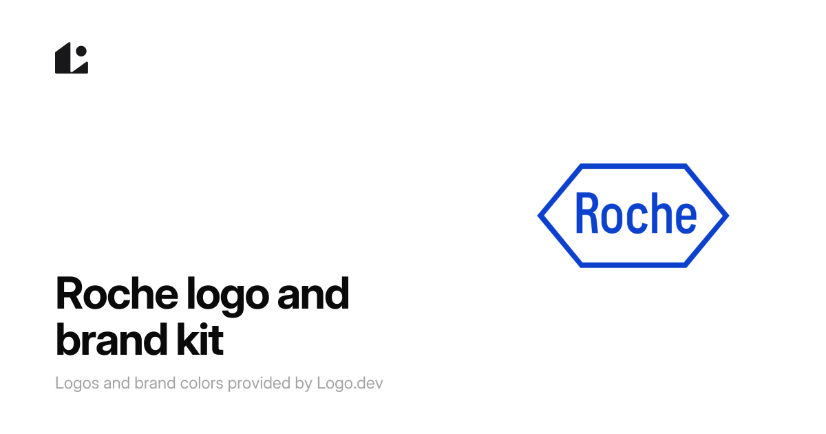 Roche Logo & Brand Kit - SVG, PNG, Vector - Logo.dev