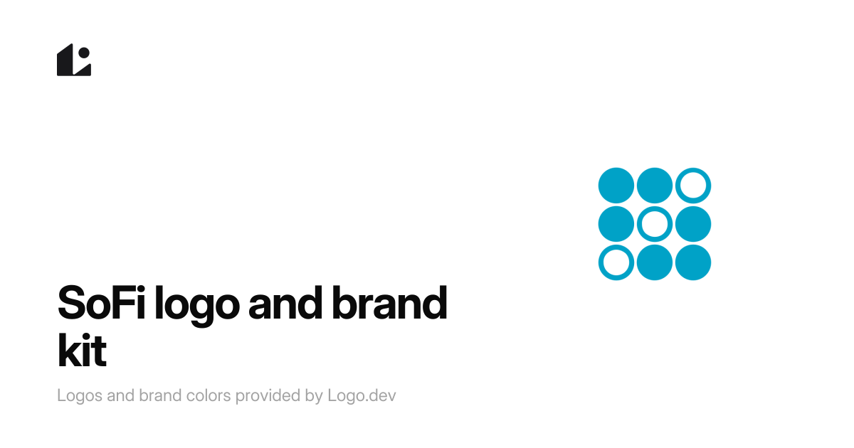 SoFi Logo & Brand Kit - SVG, PNG, Vector - Logo.dev