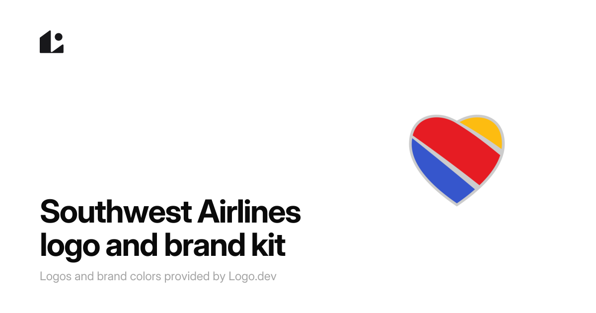 Southwest Airlines Logo & Brand Kit - Logo.dev