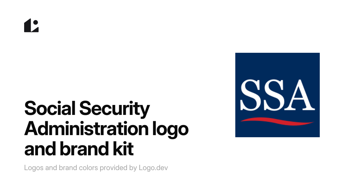 Social Security Administration Logo & Brand Kit - Logo.dev