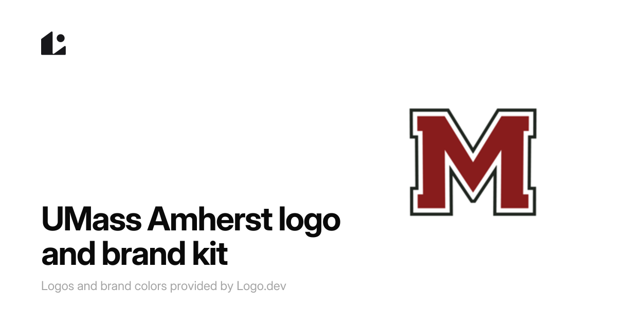 UMass Amherst Logo & Brand Kit - SVG, PNG, Vector - Logo.dev