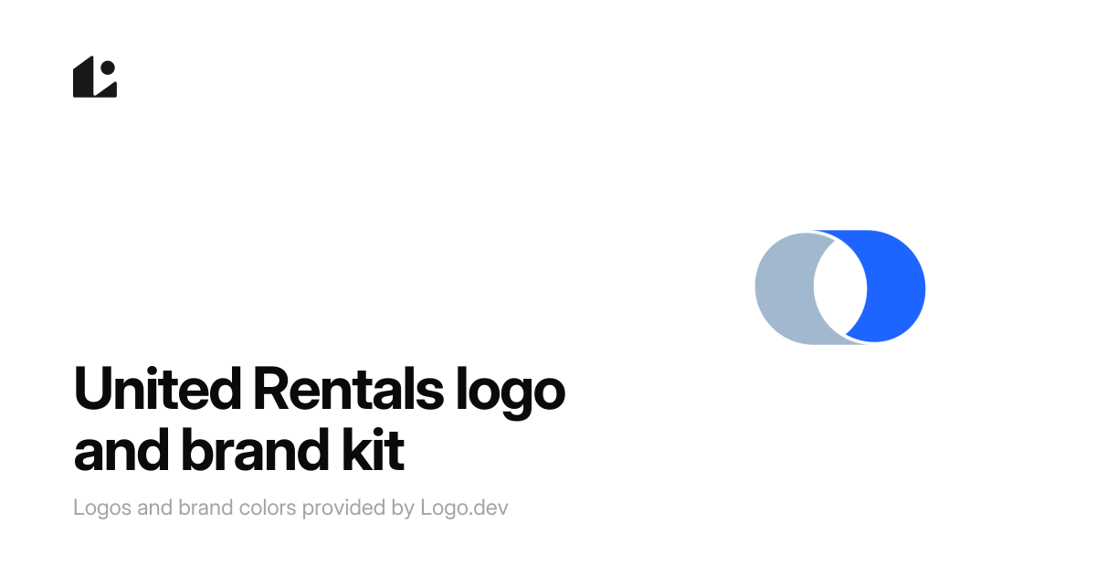 United Rentals Logo & Brand Kit - Logo.dev
