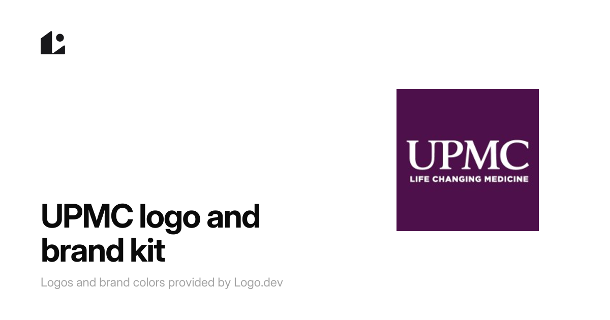 UPMC Logo & Brand Kit - SVG, PNG, Vector - Logo.dev