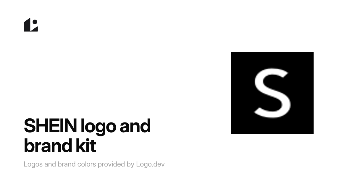 Shein Logo & Brand Kit - SVG, PNG, Vector - Logo.dev